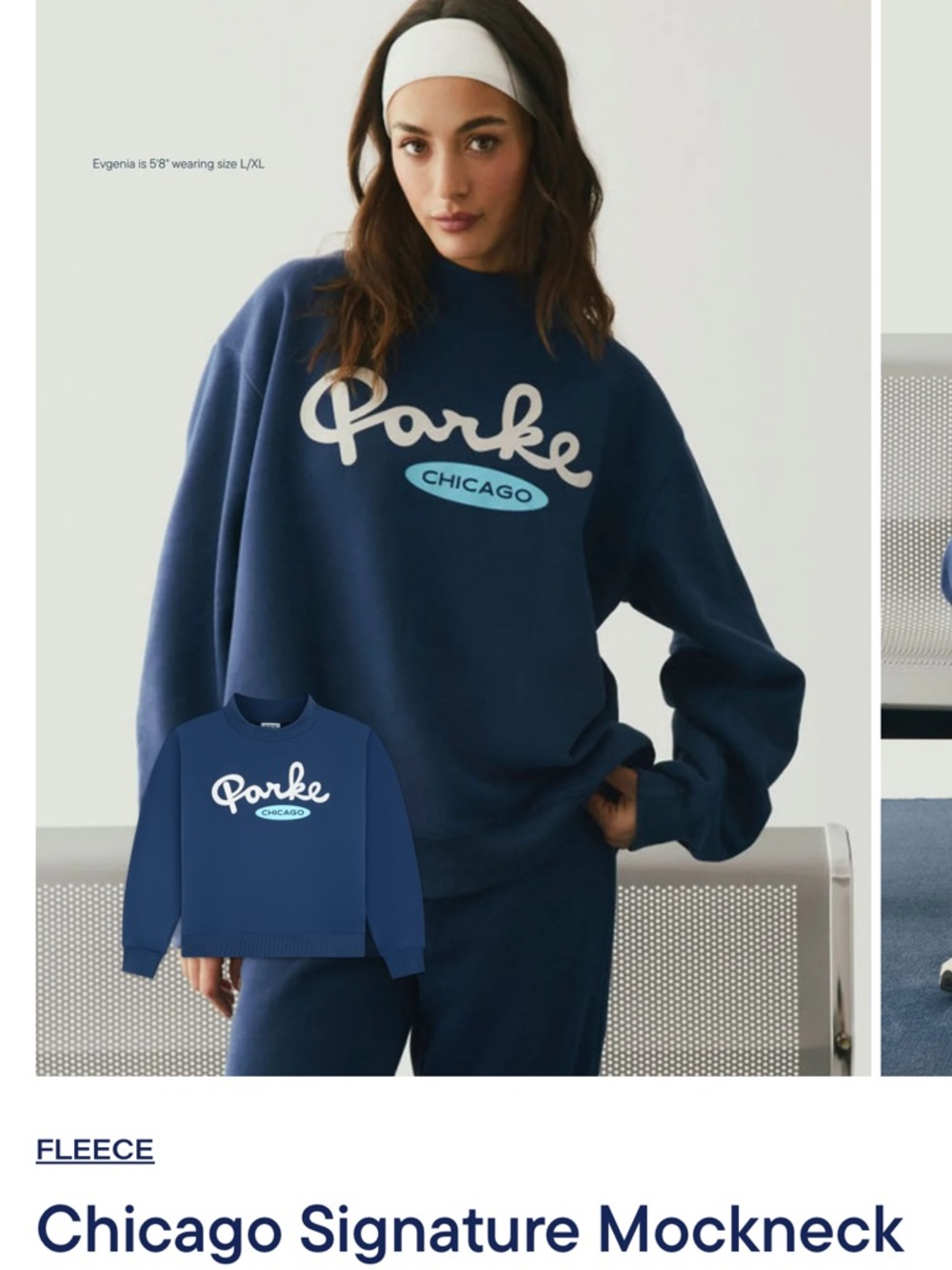 Parke Chicago Mockneck Sweatshirt